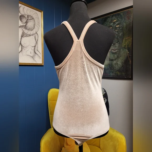 Madewell Velvet/Velour Bodysuit Size S - Picture 6 of 6